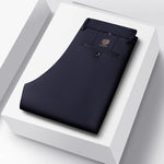 Business Suit Pants Men Ice Silk Casual Pants