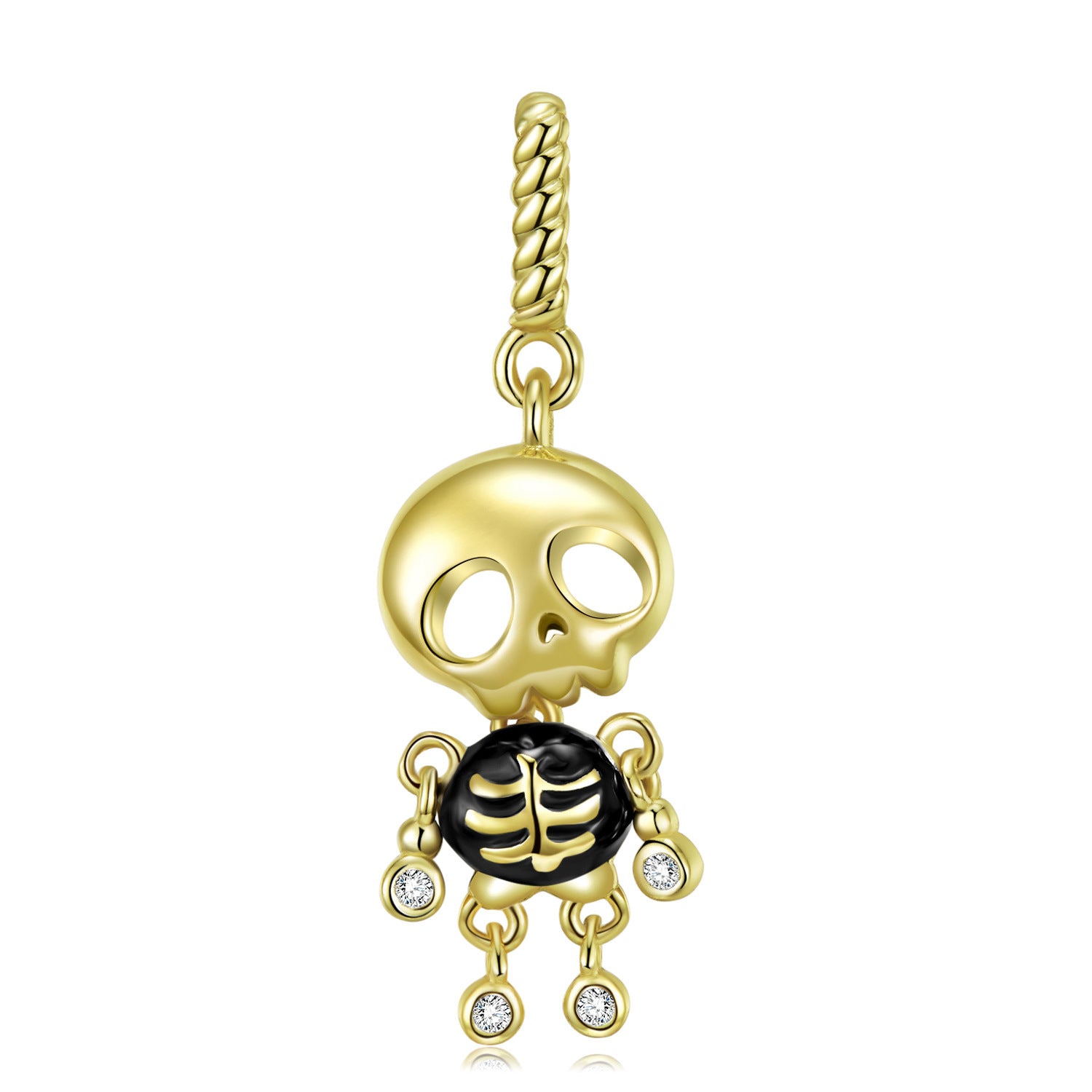 Design Skull Puppet Pendant Female Niche Design Necklace