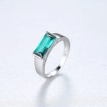 Square design ring