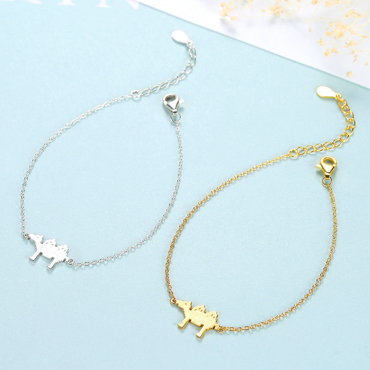 Simple design camel bracelet