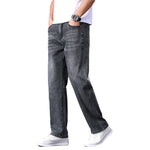 Summer Commute Jeans Men's High Sense Business Straight