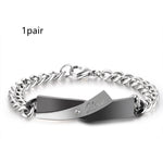 Couple Cross-design Bracelet