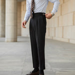Men's Italian Naples High Waist Pants