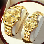 Quartz Simple Casual Couple's Watch Waterproof