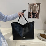 Casual Simple Large Capacity Shoulder Bag Women