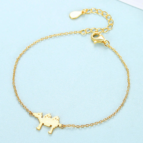 Simple design camel bracelet