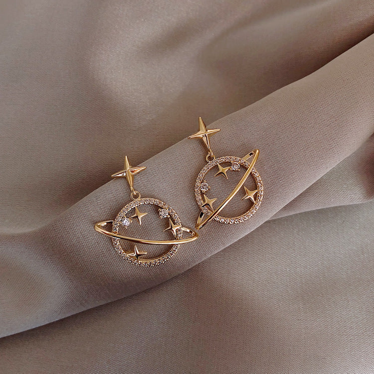 Universe Star Design Earrings