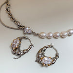 Niche Design Stitching Necklace