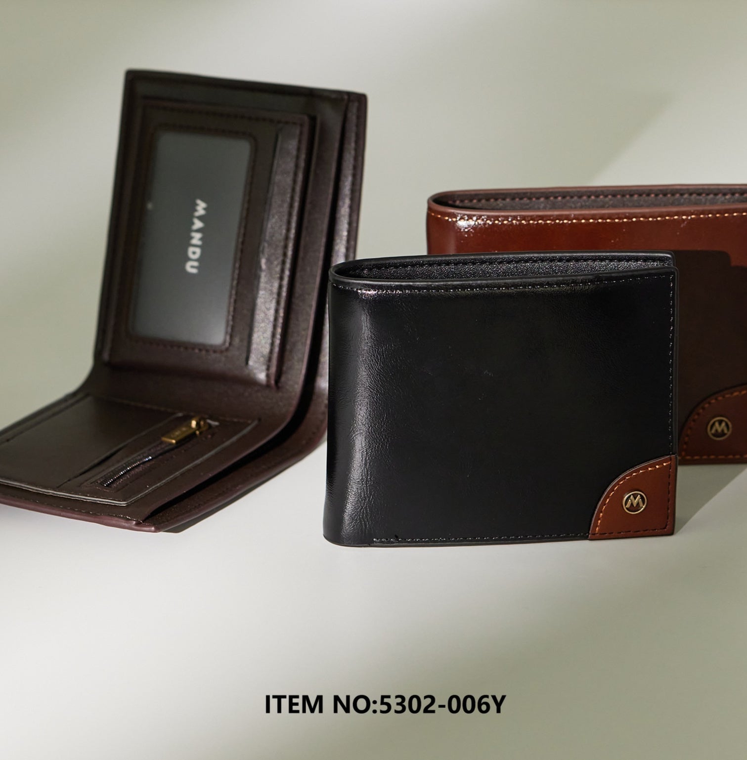 Multi-functional Rfid Anti-theft Swiping High Sense Men's Wallet