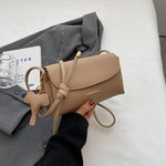 Soft Leather Small Shoulder Bag High Texture Niche Women