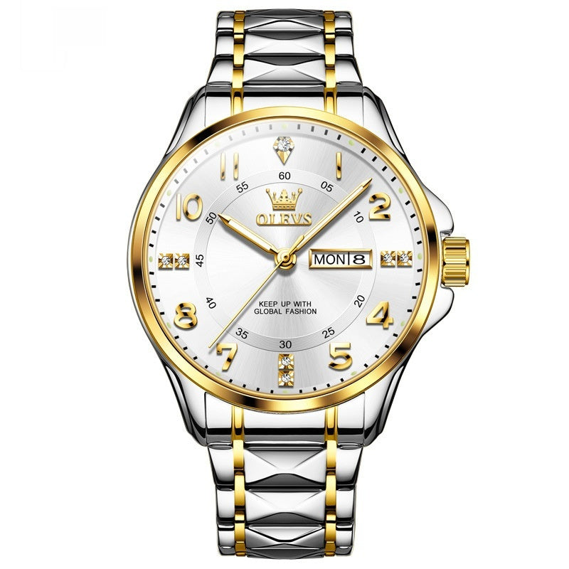 Quartz Simple Casual Couple's Watch Waterproof