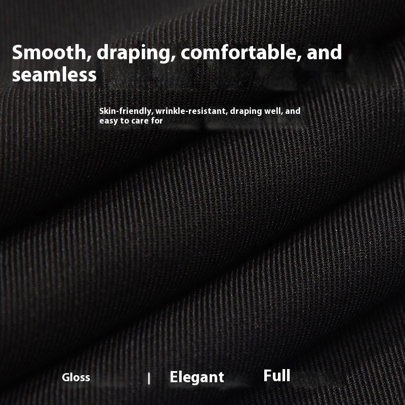 Loose Drooping Non-wrinkle Basic All-matching Trousers