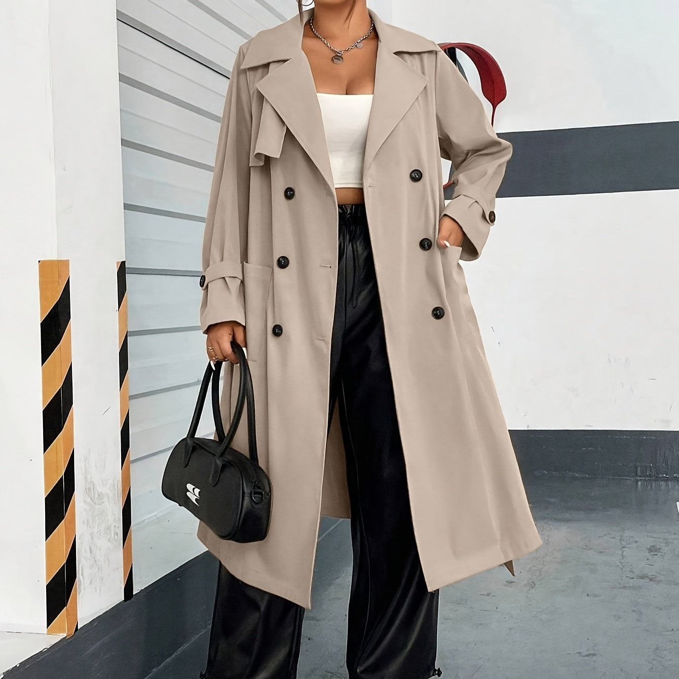 New Long Casual Coat Overcoat Women