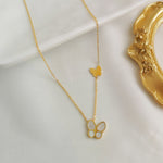 Design butterfly necklace