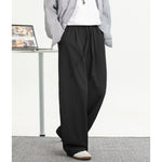 Loose Drooping Non-wrinkle Basic All-matching Trousers