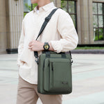 Large Capacity Men's Business Shoulder Handbag