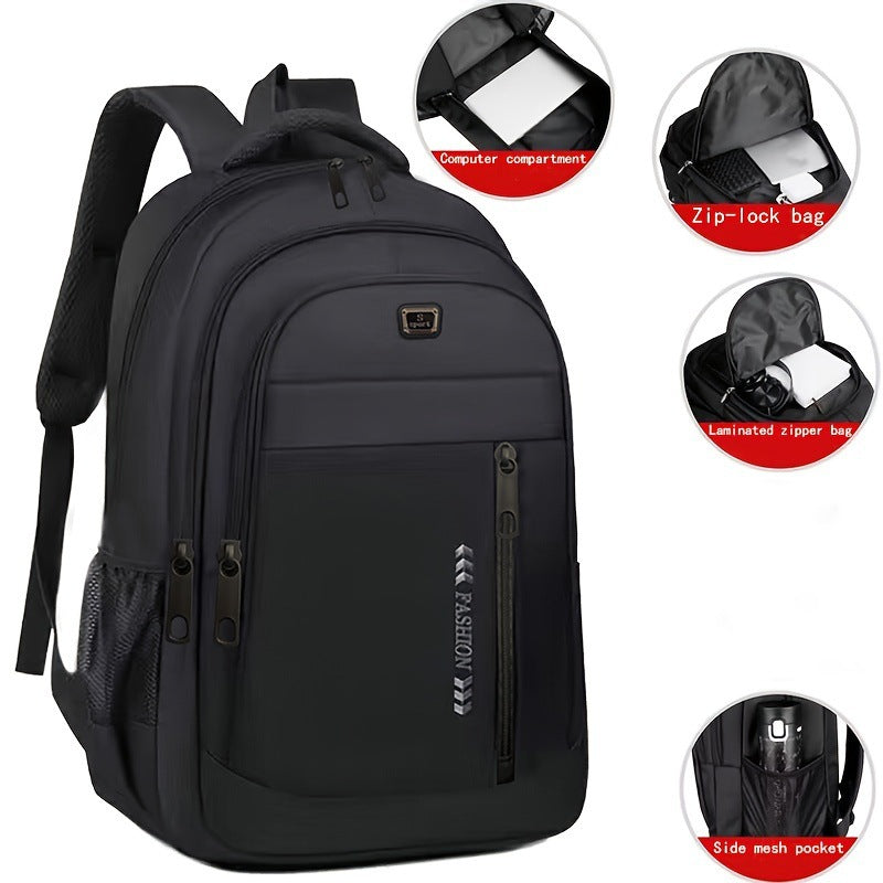 Commuter Large Capacity Lightweight Waterproof Men's Backpack