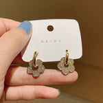 Flower Special-interest Design Ear Studs Special-interest Design