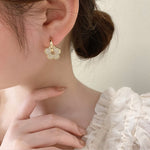 Flower Special-interest Design Ear Studs Special-interest Design