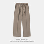 Loose Drooping Non-wrinkle Basic All-matching Trousers