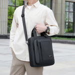 Large Capacity Men's Business Shoulder Handbag