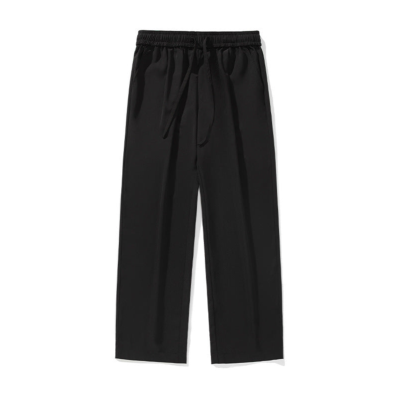 Loose Drooping Non-wrinkle Basic All-matching Trousers