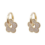 Flower Special-interest Design Ear Studs Special-interest Design