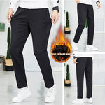 Fleece-lined Waterproof And Windproof Thick Cold-proof Soft Shell Climbing Pants