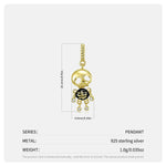 Design Skull Puppet Pendant Female Niche Design Necklace