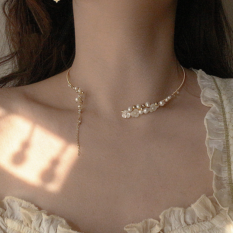 Design Handmade Clavicle Chain Female Design Feeling Niche