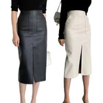 European And American Temperament Deep Split Skirt