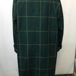 Plaid Mid-length Lapel Large Size Jacket