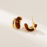 Geometric Earrings Atmosphere Design