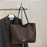 Casual Simple Large Capacity Shoulder Bag Women